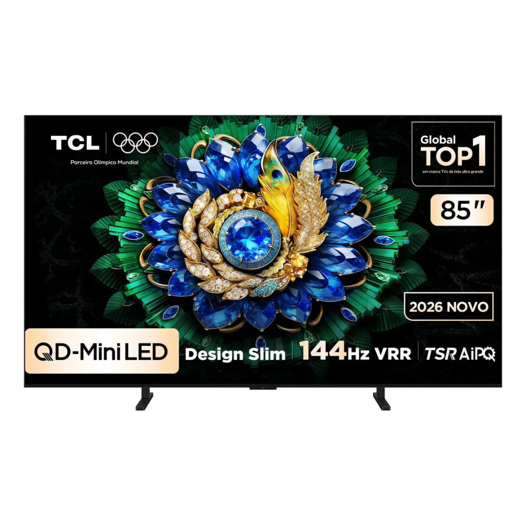 Lançamento 2026) Smart Tv TCL 85" A400M QD-Mini LED 4K 120Hz