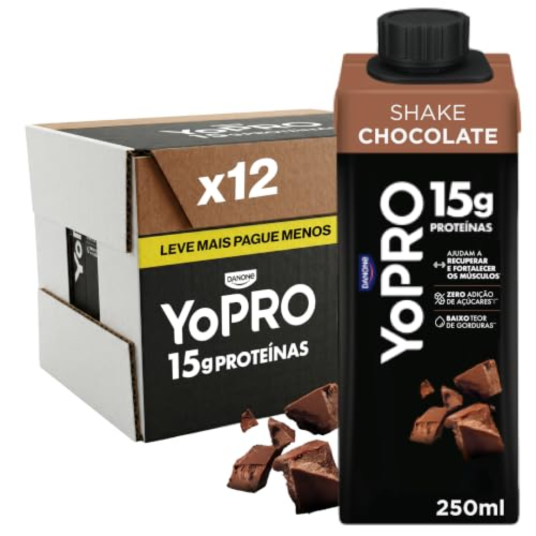 YoPRO Chocolate 15g de proteínas 250ml 12 unidades