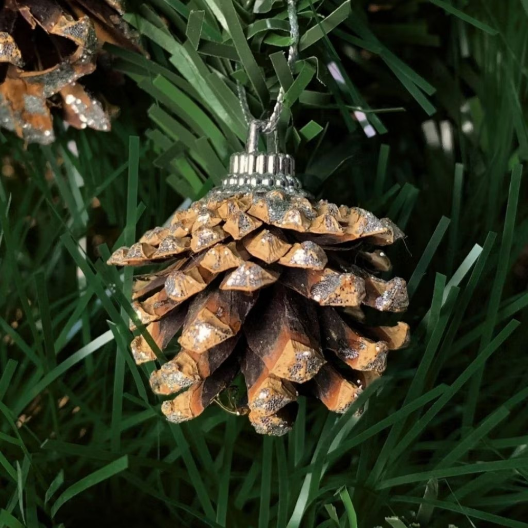 Pinha Enfeite Decoração De Árvore de Natal