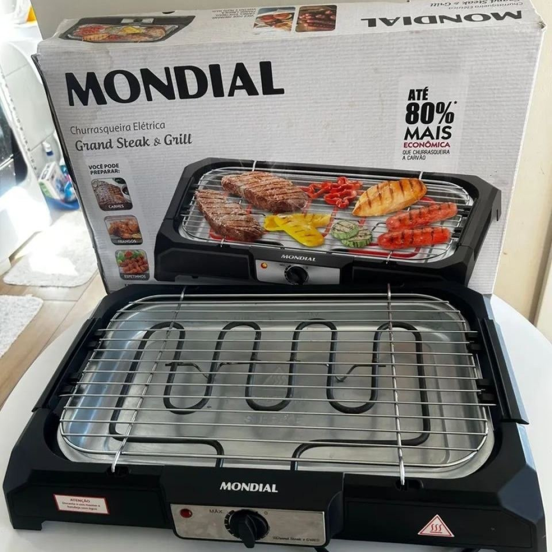 Churrasqueira Elétrica Mondial 1200w Ch-07 127v