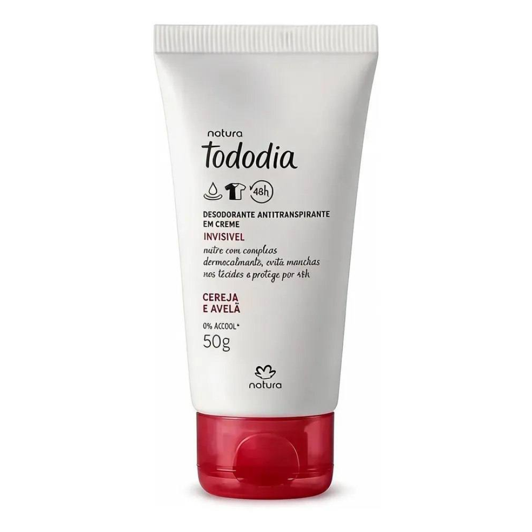 Desodorante Em Creme Tododia Cereja E Avelã 50g