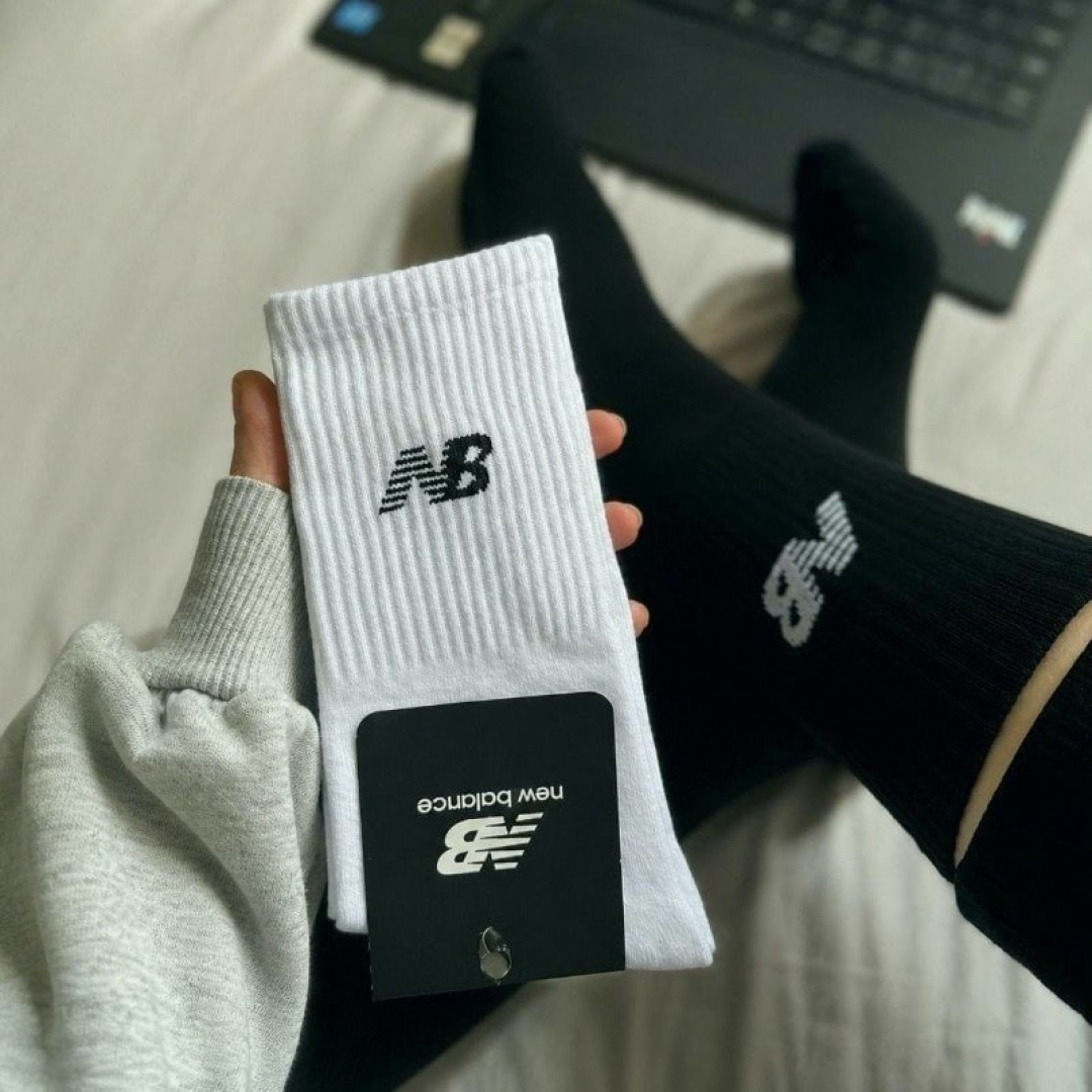 Kit Meia New Balance 9 Pares Cano Longo