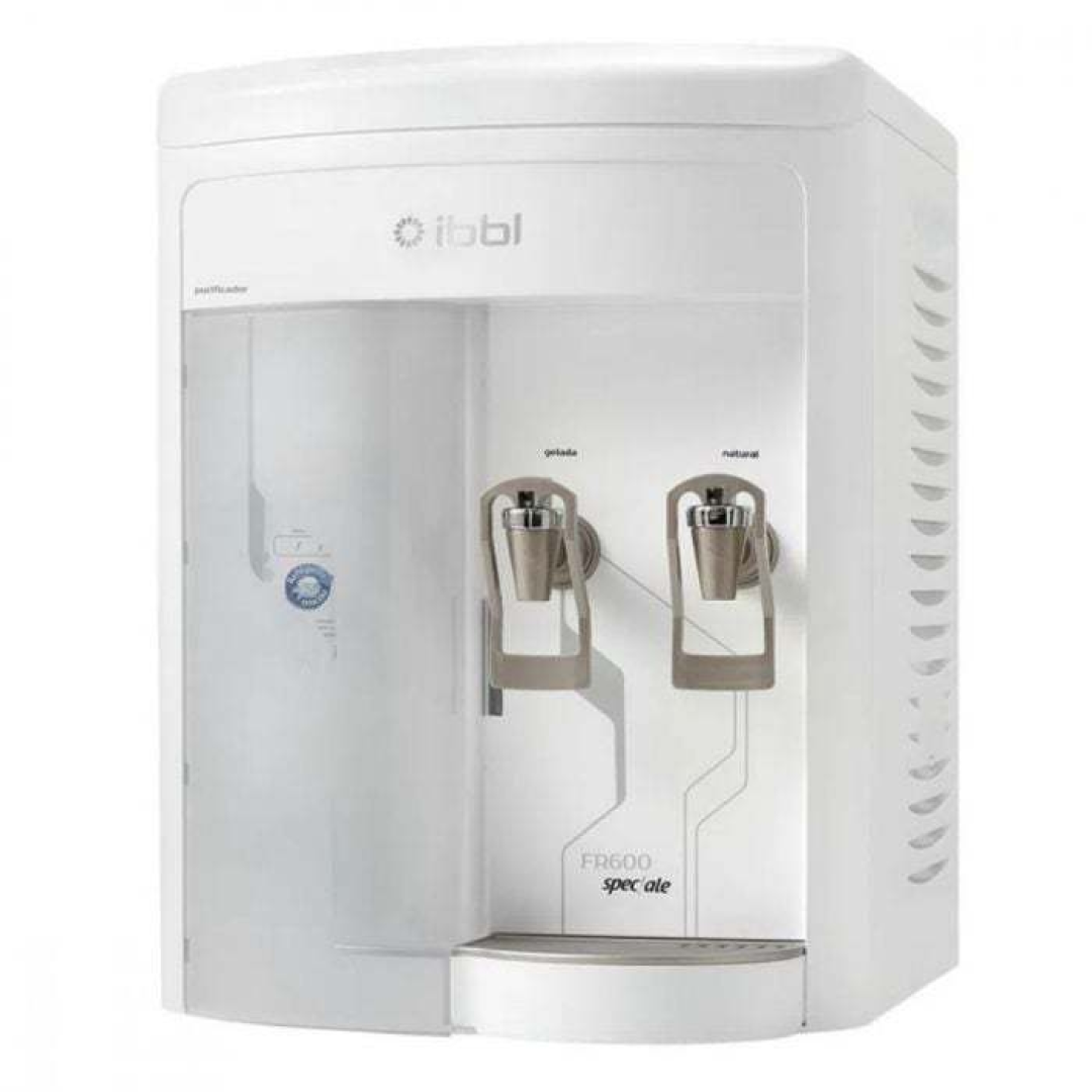 Purificador de Água IBBL FR600 Exclusive Prata Compressor 127V Água Gelada e Natural