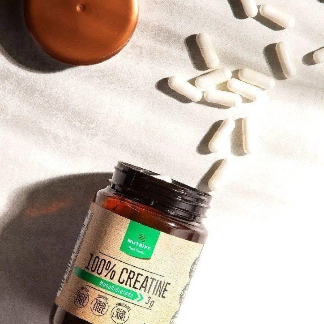 Creatina 100% Nutrify 120 Cápsulas