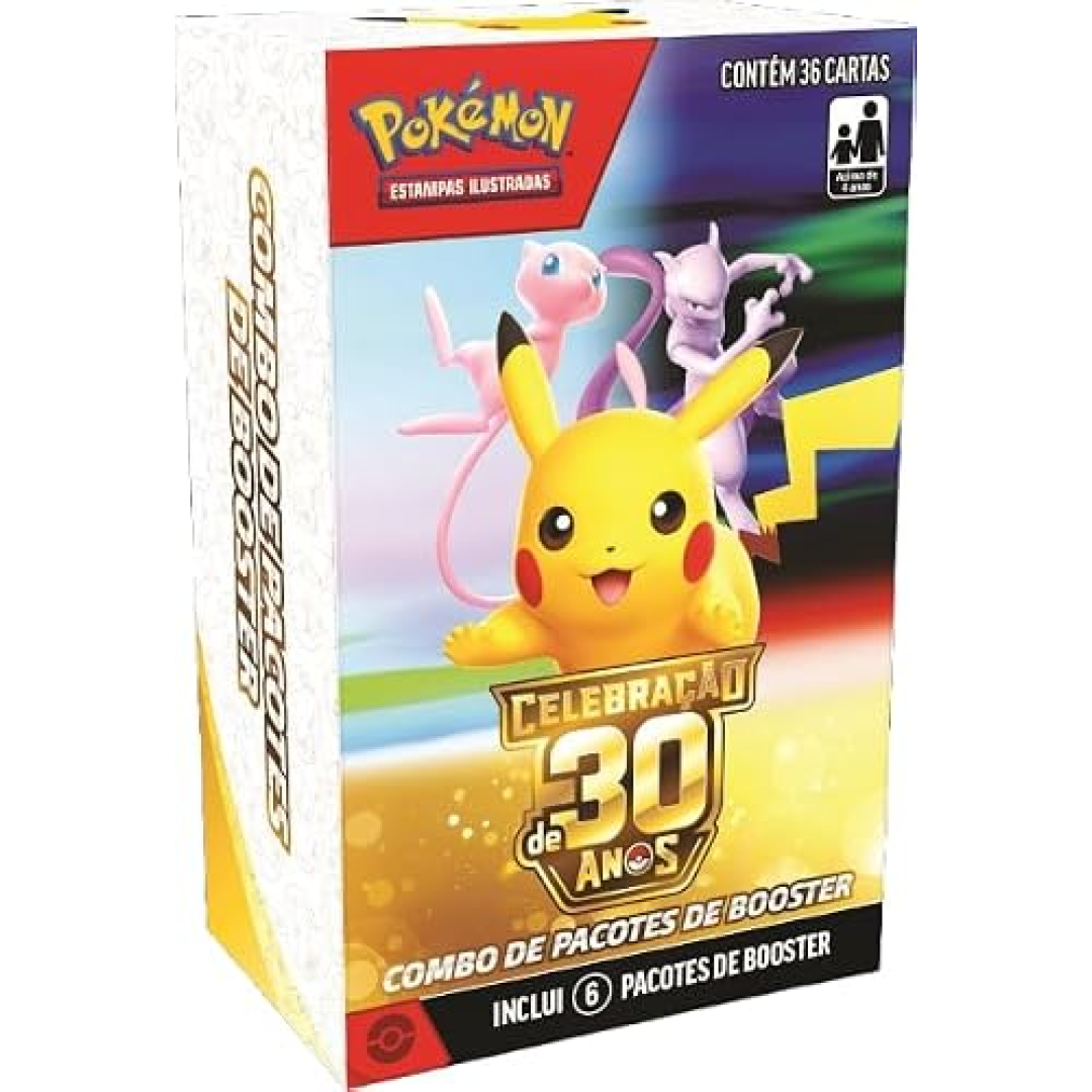 Pokémon TCG: 30th Celebration Booster Bundle PT-BR