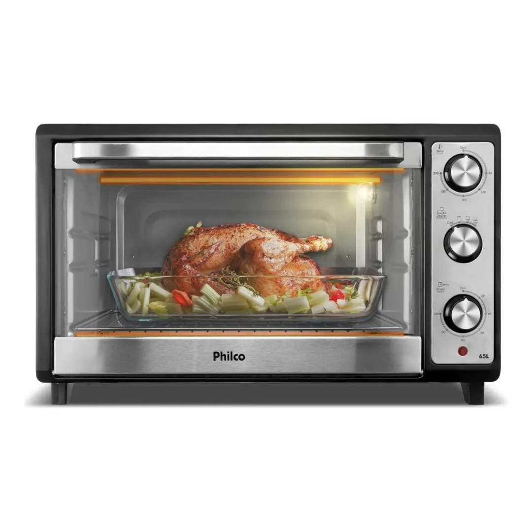 Forno Elétrico Philco 65l Dupla Resistência Pfe65