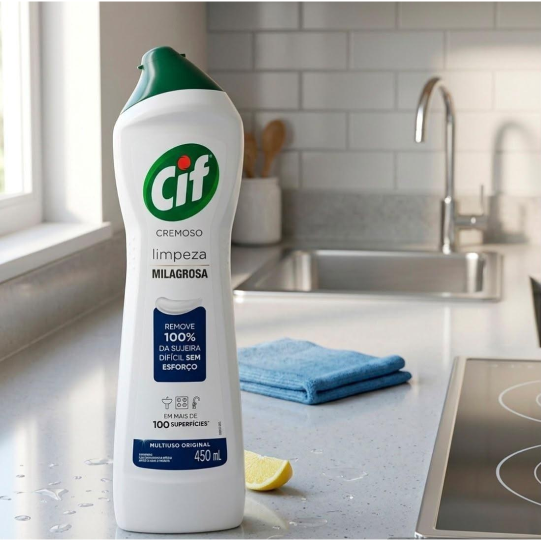 Cif Cremoso Limpeza Milagrosa 250ml