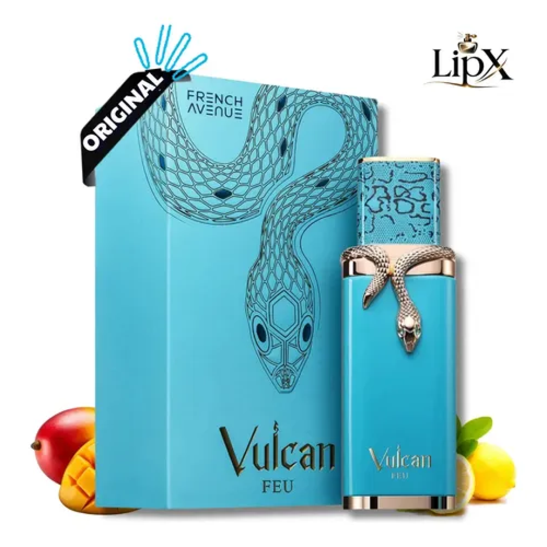 Perfume Arabe Vulcan Feu Citrico Frutado Edp 100ml
