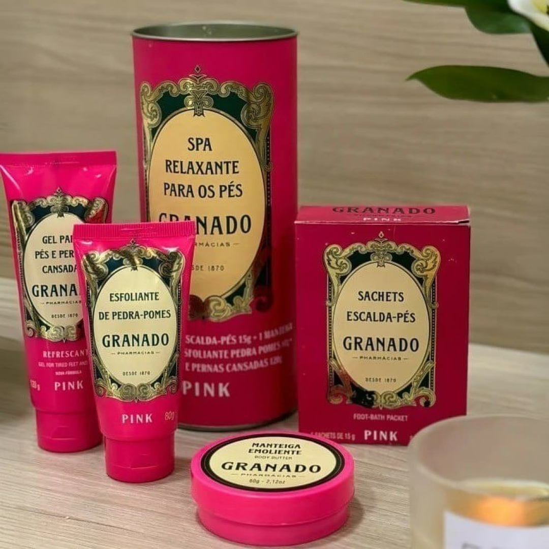 Granado Kit Pink Spa Relaxante Para os Pés