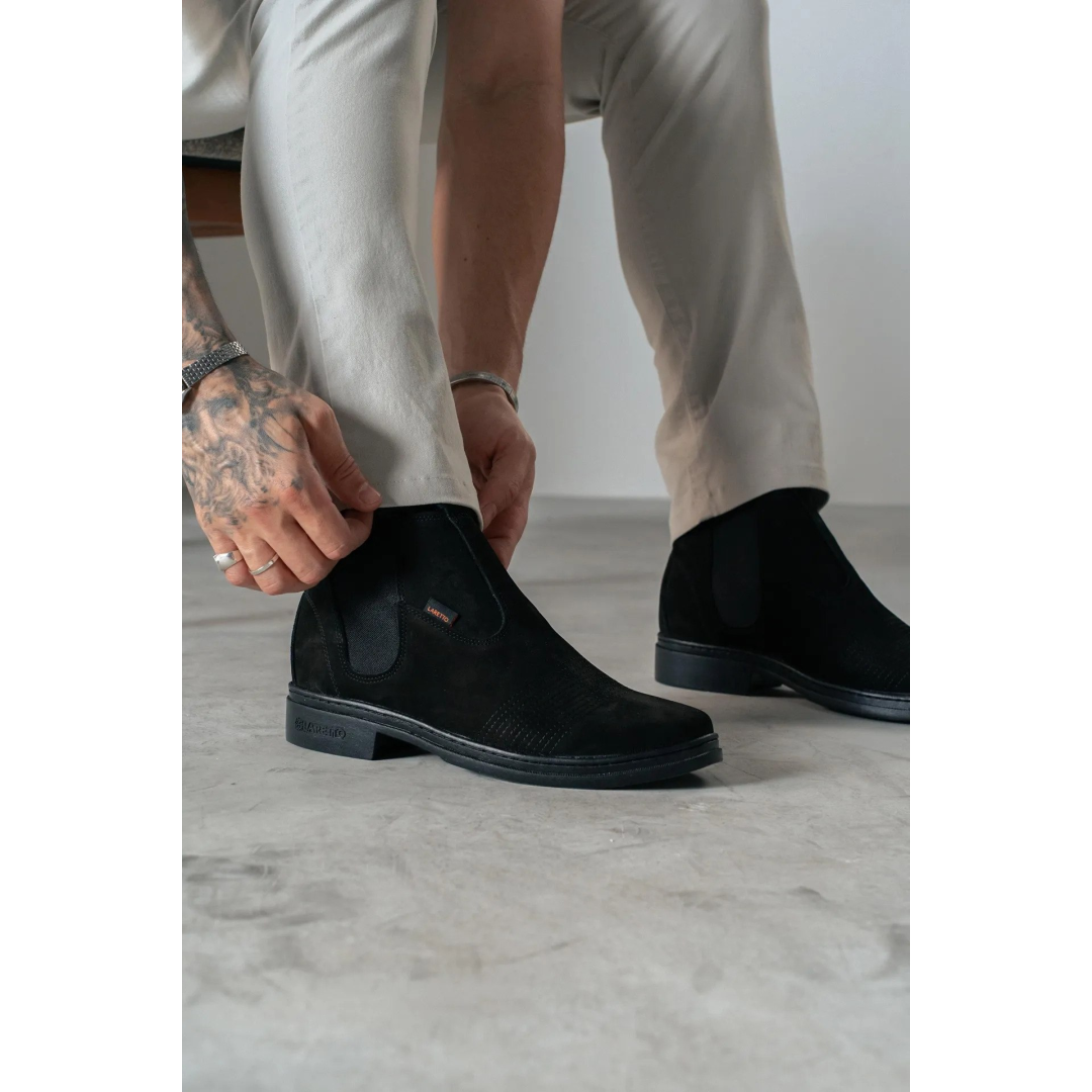 Bota Botina Vaquejada Costurada Vaqueiro