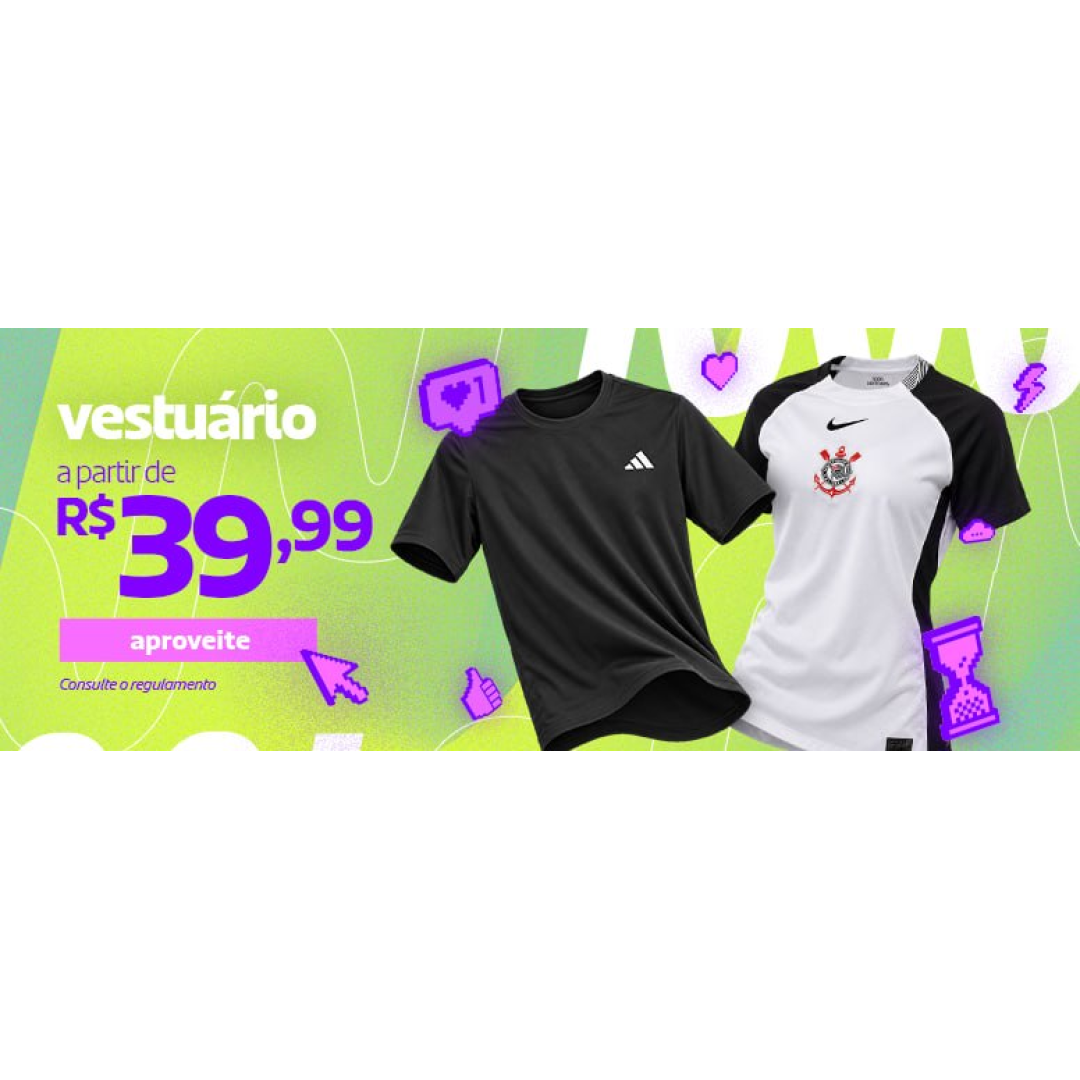 Camisetas Esportivas Masculinas Adidas e Nike