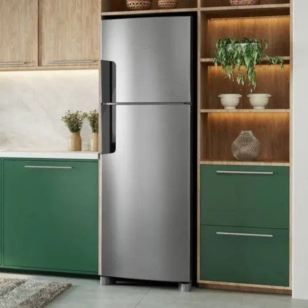 Geladeira Frost Free Duplex Consul 377 Litros Inox - CRM44MK