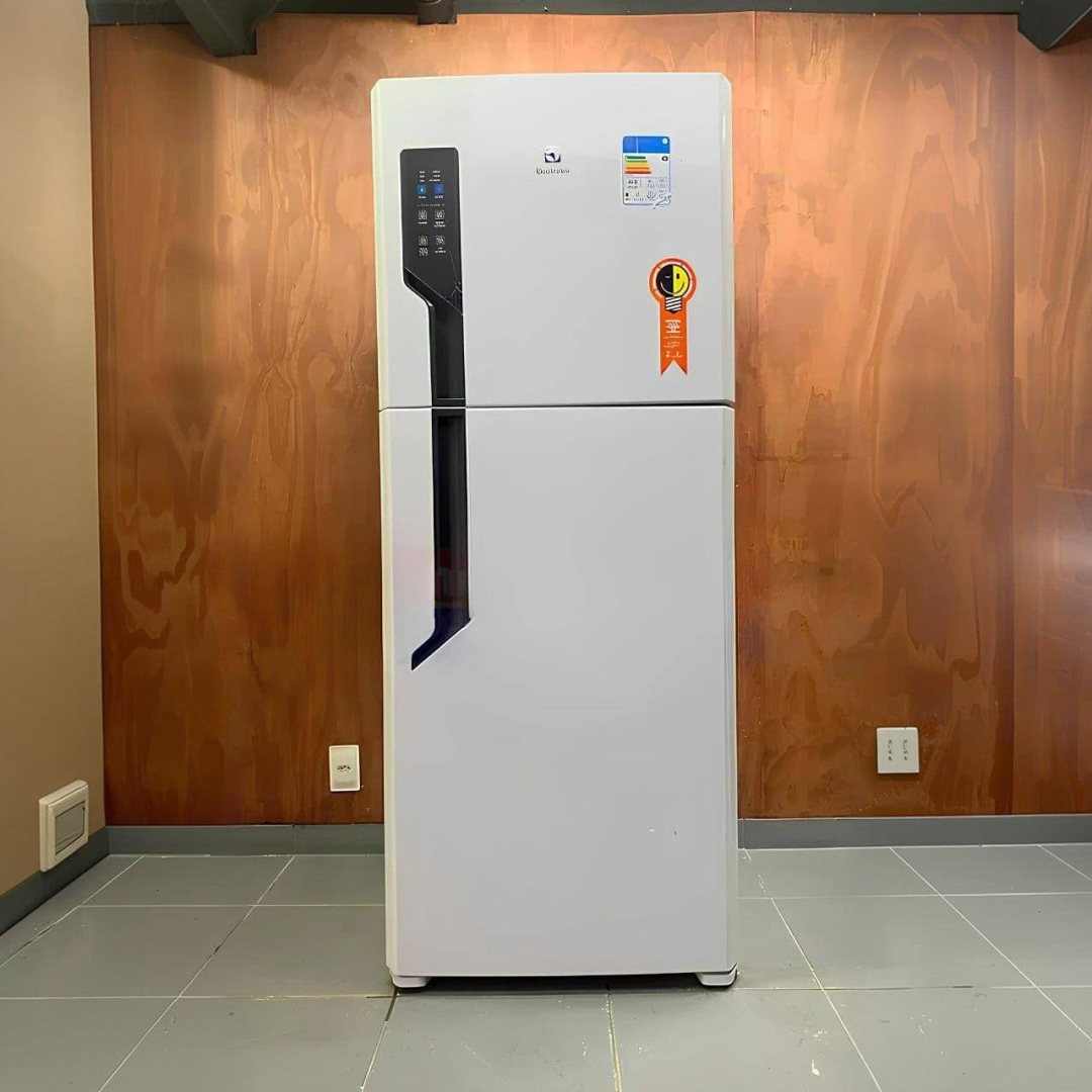 Geladeira Electrolux Frost Free 431L Efficient AutoSense Duplex Branca (TF70) 127V