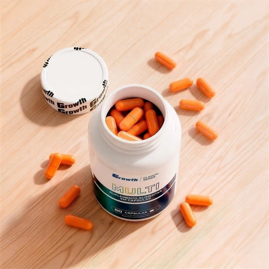 Multivitamínico 60 Cáps. Growth Supplements