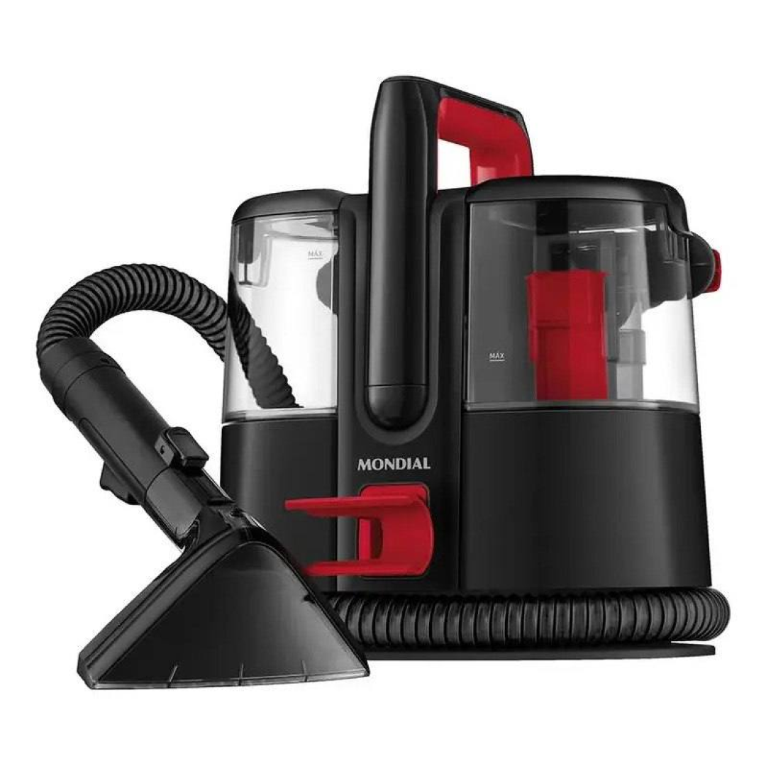Extratora E Higienizadora Portátil Deep Cleaner I Mondial 16 Cor Preto