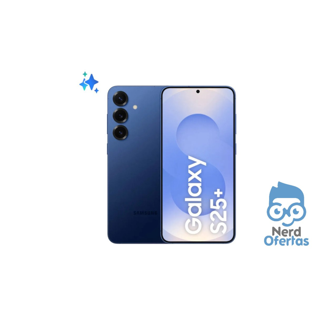 Samsung Galaxy S25+ 5g, 256gb, 12gb, Câmera Tripla - Azul marinho