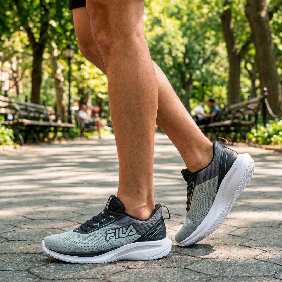 Tênis Fila Rise Up Masculino Confortável Mesh Leve Esportivo