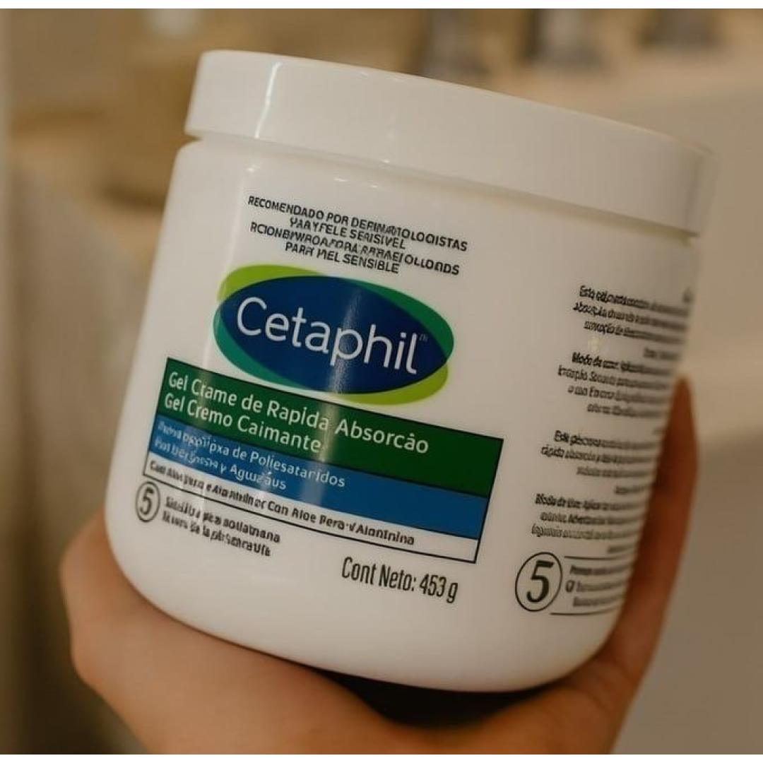 Gel Creme Rápida Absorção com Aloe Vera Cetaphil 453g