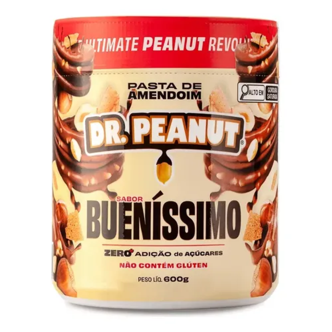 Pasta de Amendoim Dr. Peanut 600g Bueníssimo