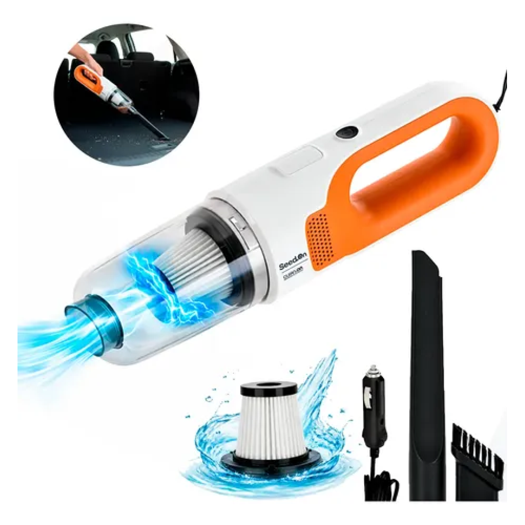 Aspirador De Pó Automotivo Portátil 180w