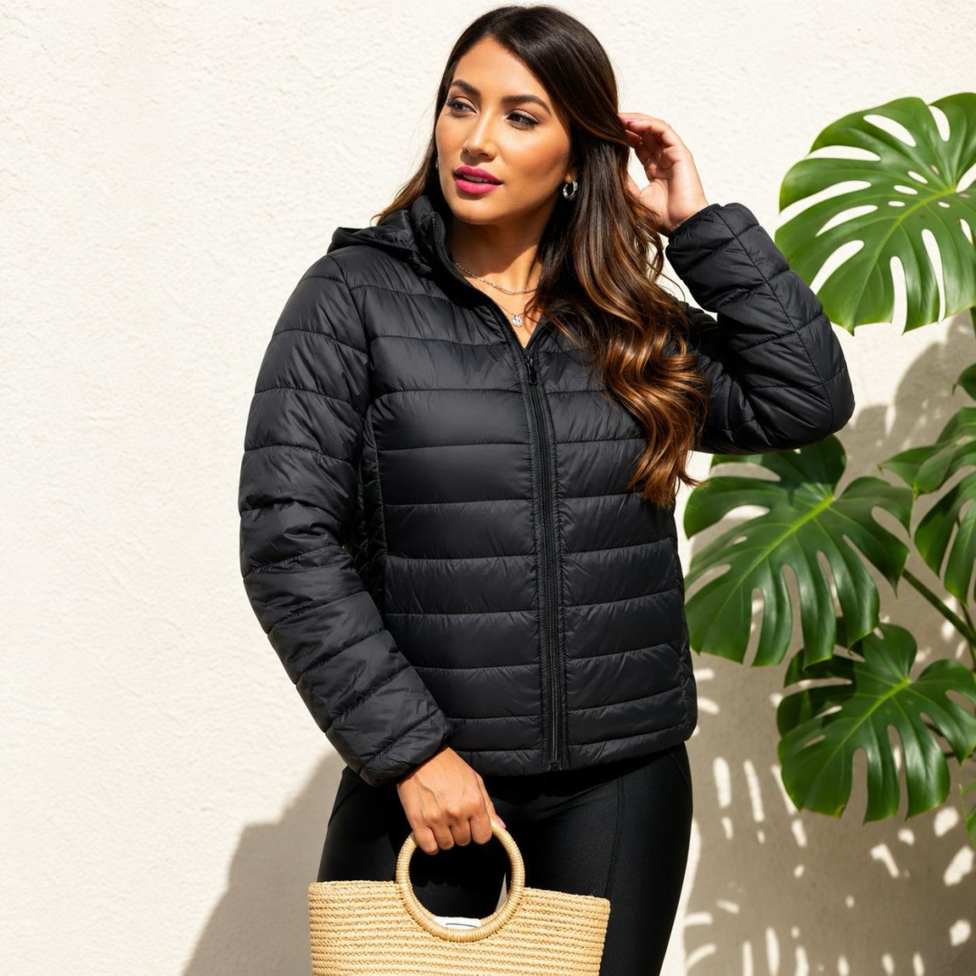 Casaco Bobojaco Jaqueta Puffer Feminina