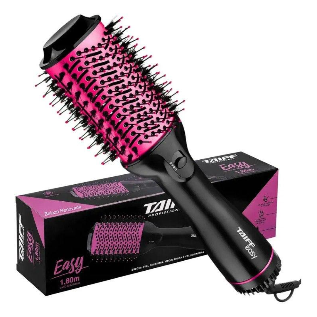 Escova Oval Secadora Taiff Easy 1200w Esmv12