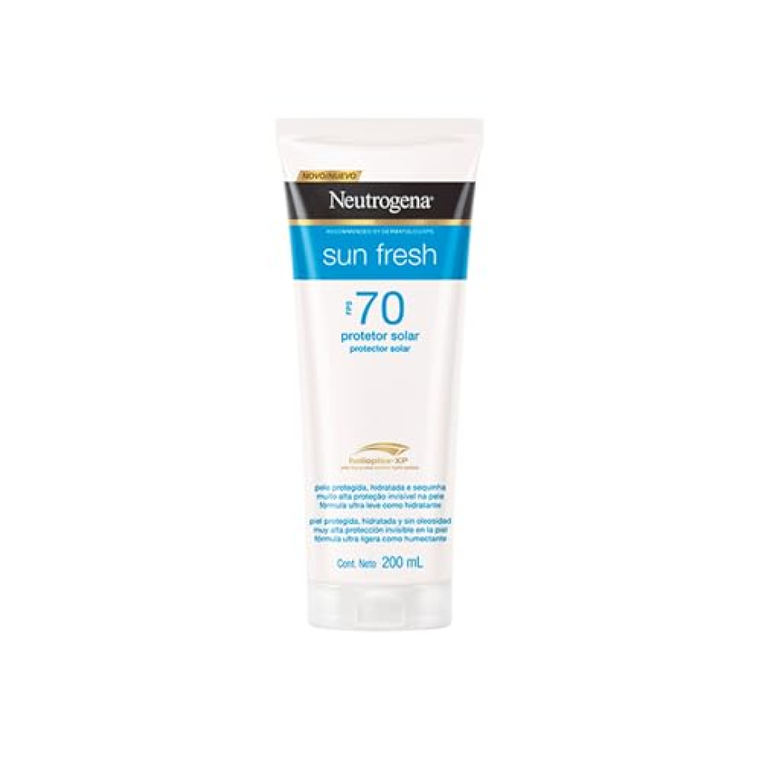 Protetor Solar Corporal Neutrogena Sun Fresh FPS 70 200ml