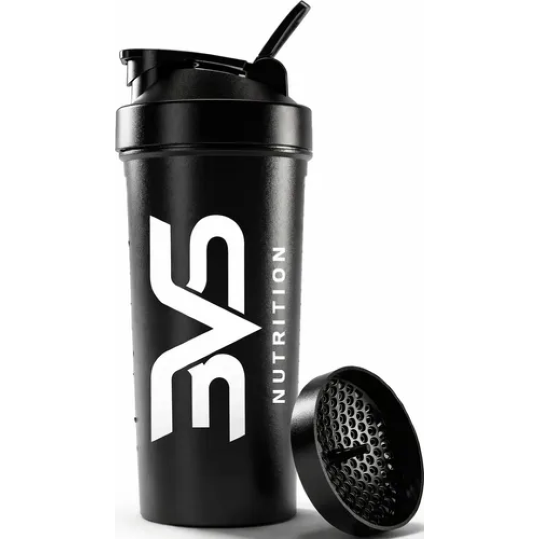 COQUETELEIRA / SHAKER Preta - Academia 600ml - 3VS Nutrition