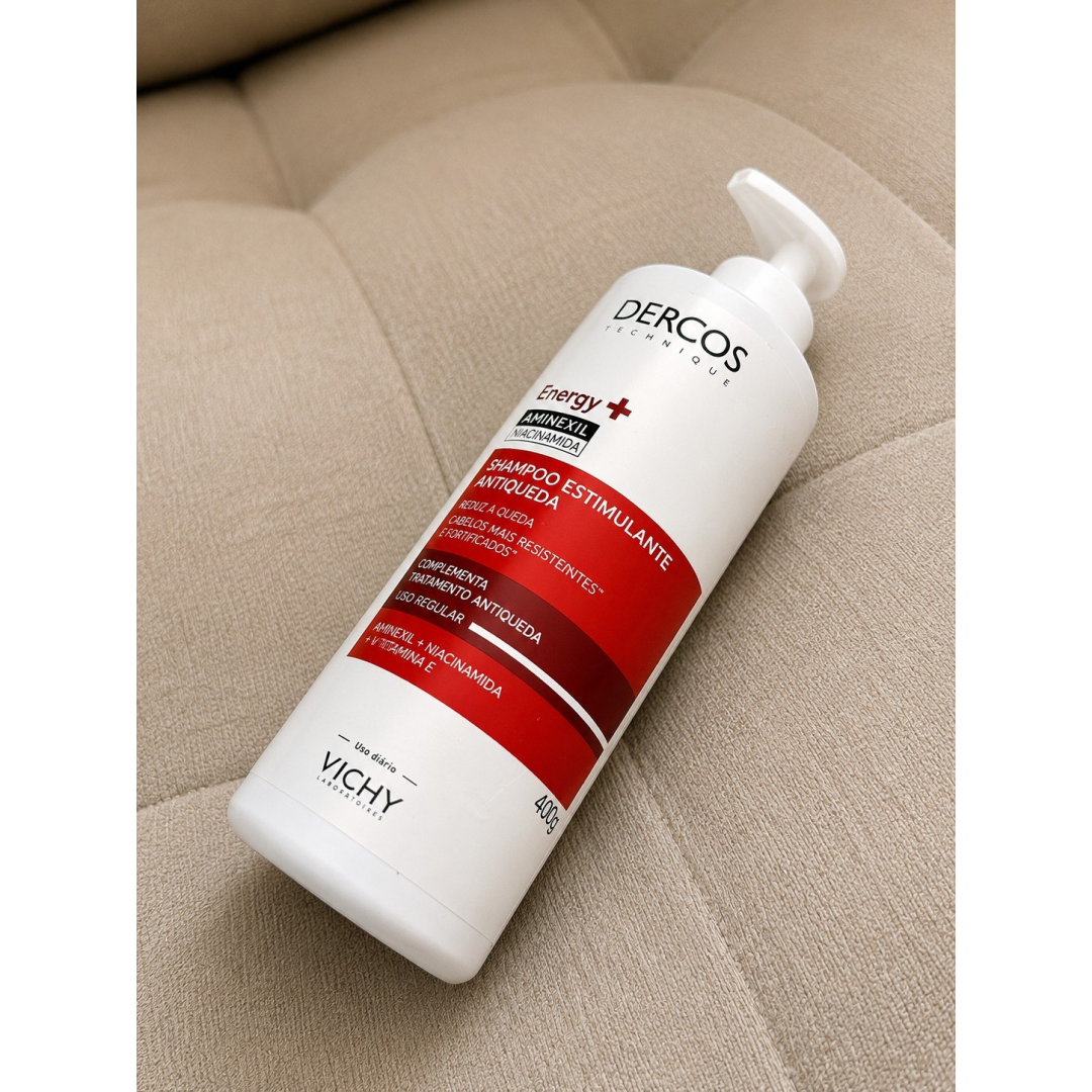 Shampoo Vichy Tratamento Antiqueda Energy+ Dercos 400g
