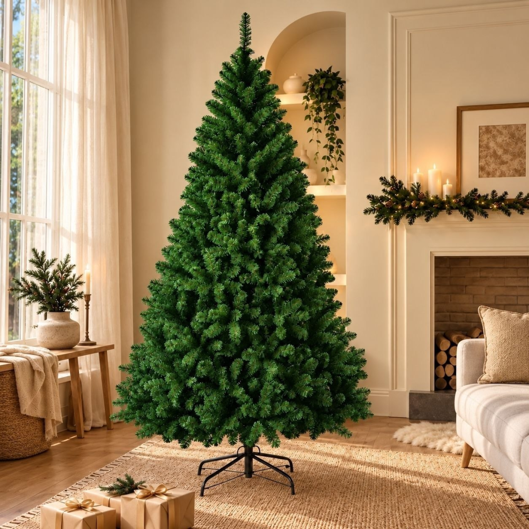 Árvore De Natal Pinheiro 180cm 750 Galhos