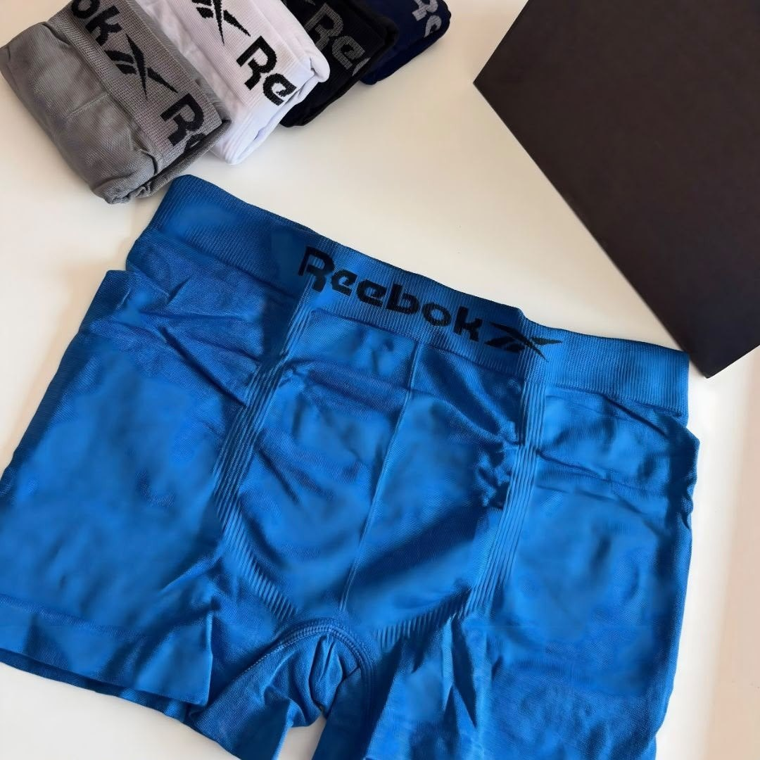 Kit com 6 Cuecas Boxer Reebok Microfibra