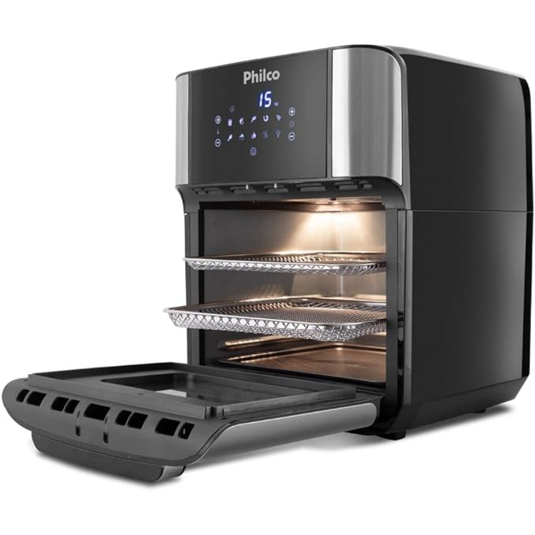 FRITADEIRA AIR FRYER PHILCO 12L PT PFR2200P 220V