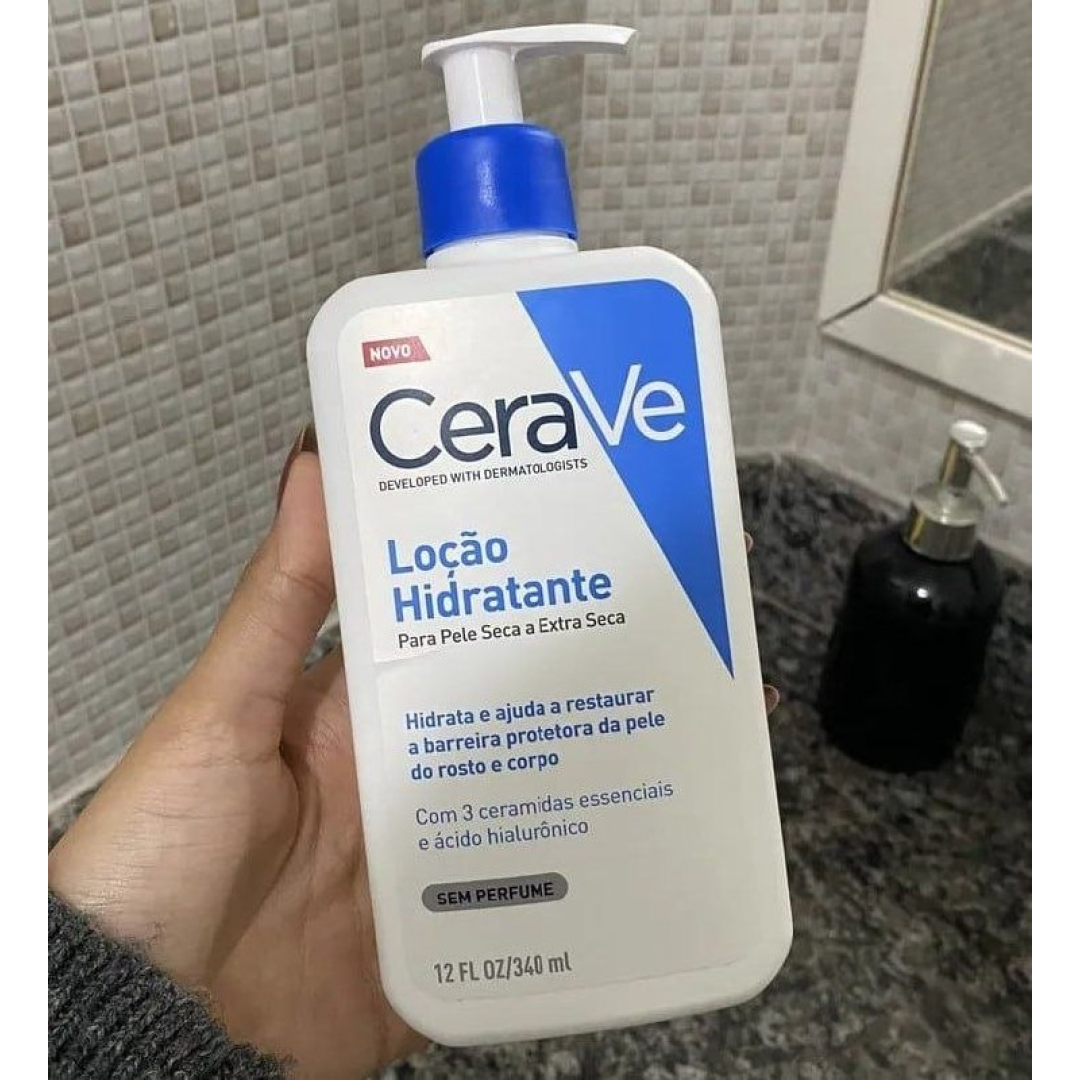 Loção Hidratante Para Pele Seca A Extra Seca 340ml Cerave Neutra