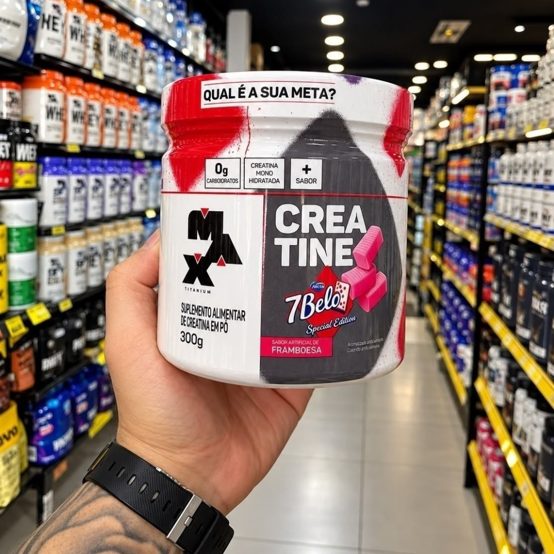 Creatina 7 Belo Max Titanium 300g