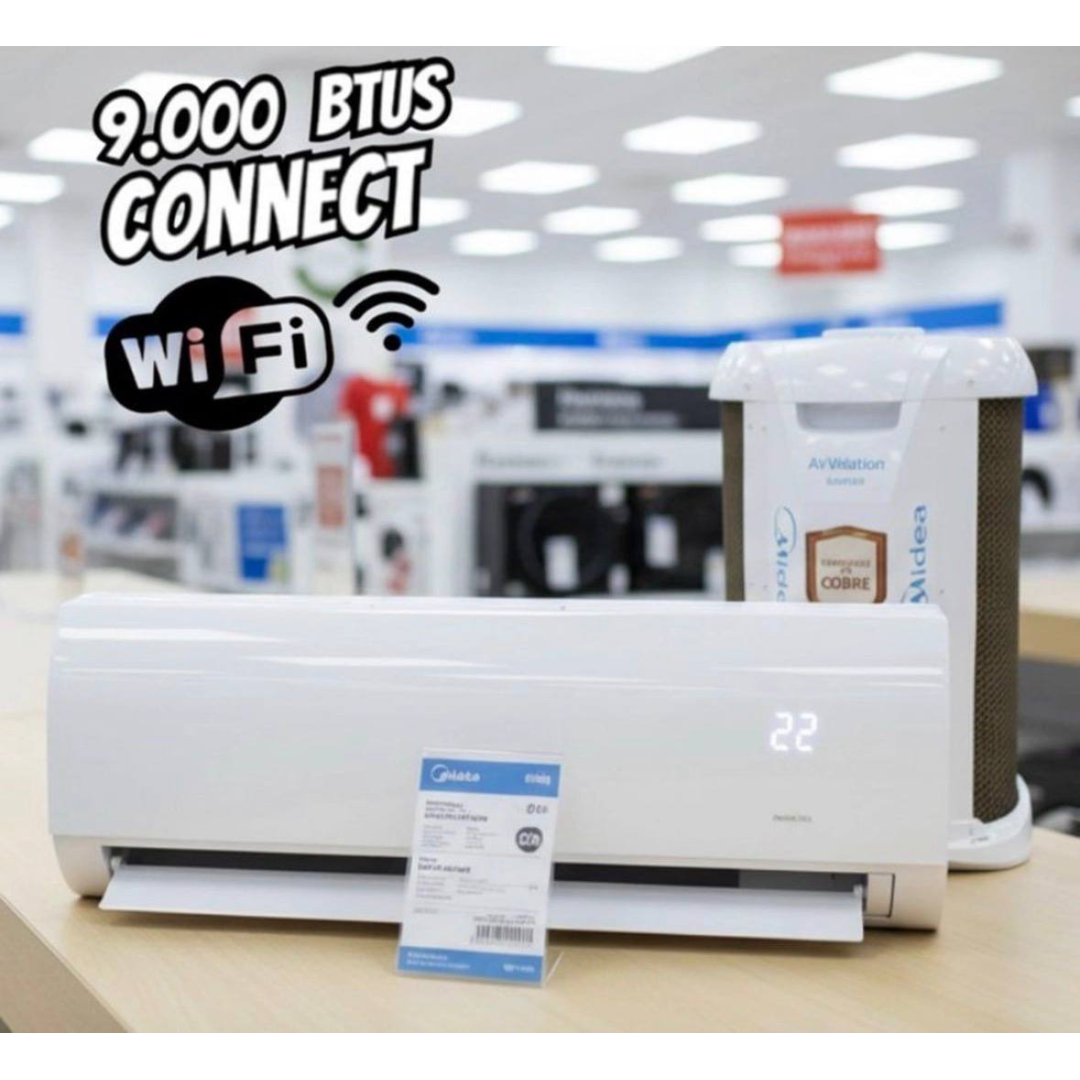 Ar Condicionado Split Inverter Midea Lite 9000 BTUs Frio 220V 38TBVCA09M5