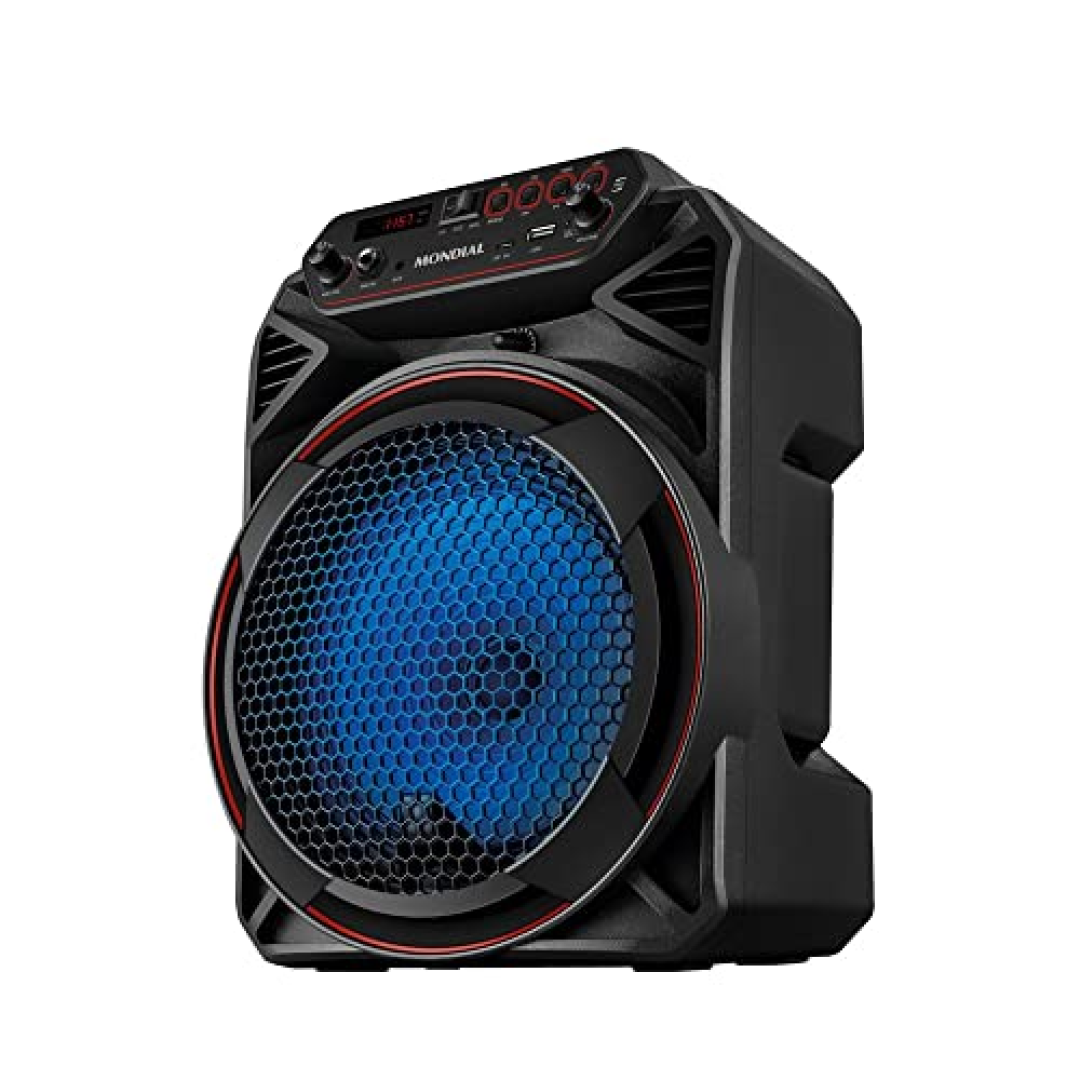 Caixa Amplificada Mondial Preto, 150W Rms, Bivolt Cm-150