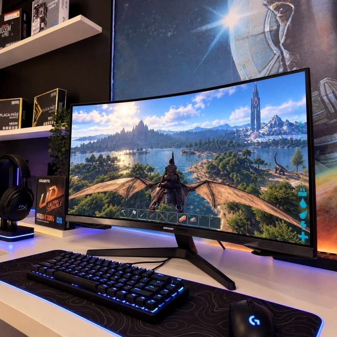 Monitor Gamer Samsung Odyssey G5 27" QHD 165Hz 1ms