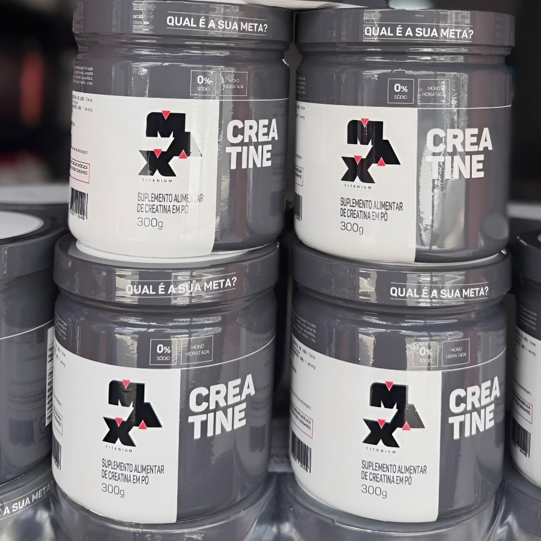 Kit com 2x Creatina 100% Max Titanium 300g