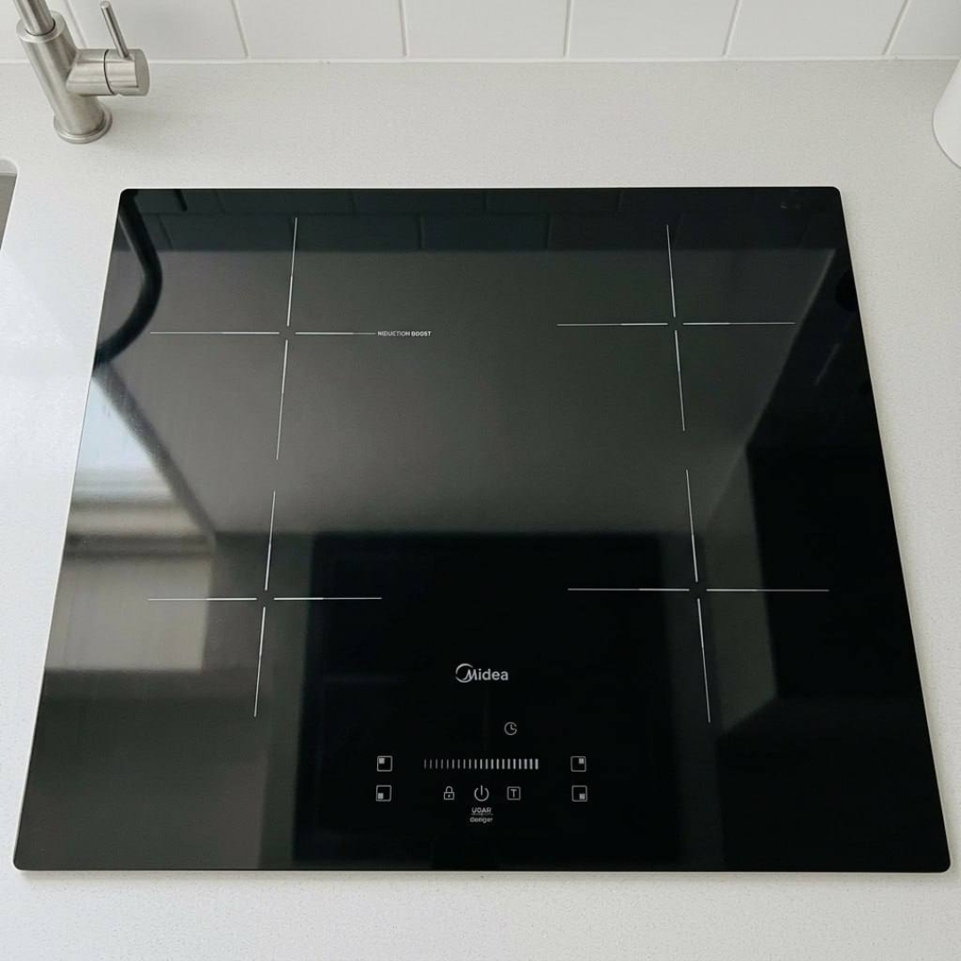 Cooktop 4 Bocas De Indução Even Pro Midea Cor Preto