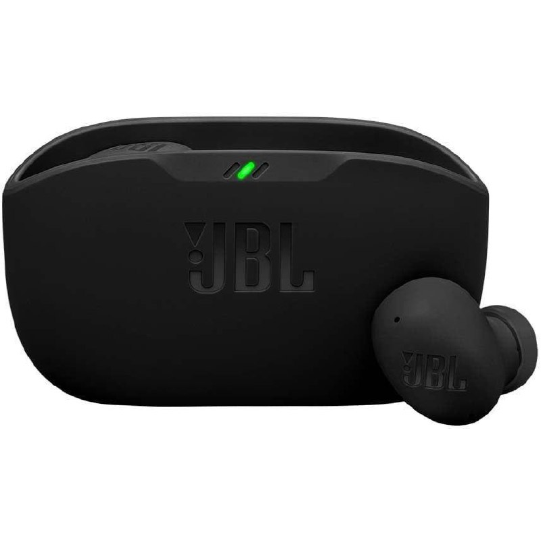 Fone de Ouvido Sem Fio, JBL, Bluetooth, Wave Buds 2, Intra Auricular, Sem Fio, Resistente À Água e Poeira - Preto
