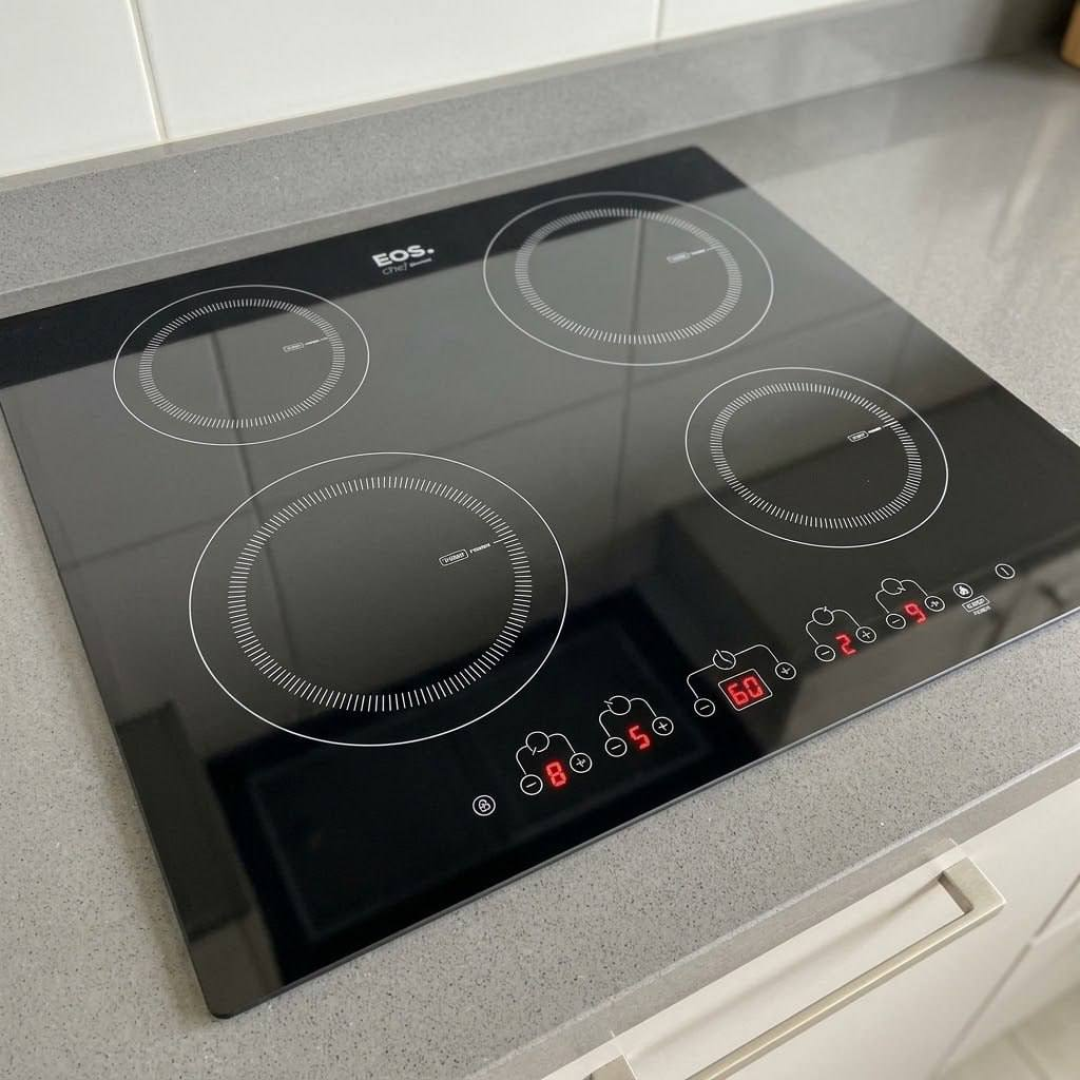 Cooktop De Indução 4 Bocas EOS 60cm Eci04ep Preto