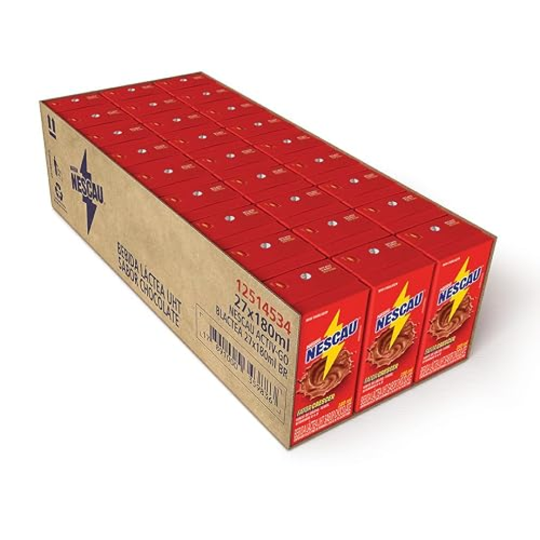 Pack com 27 Nescau Bebida Láctea 180ml