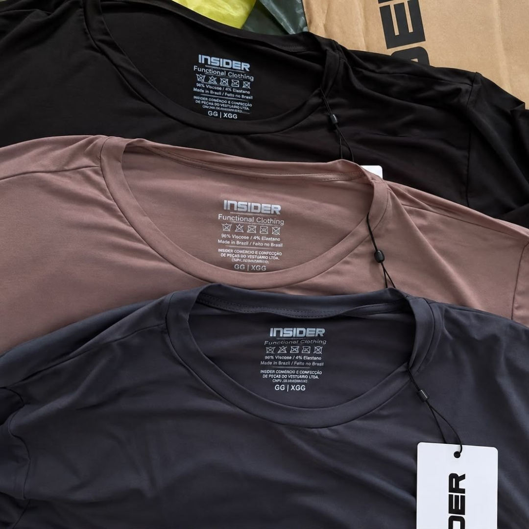 Camiseta Light T-shirt Insider (3 cores)