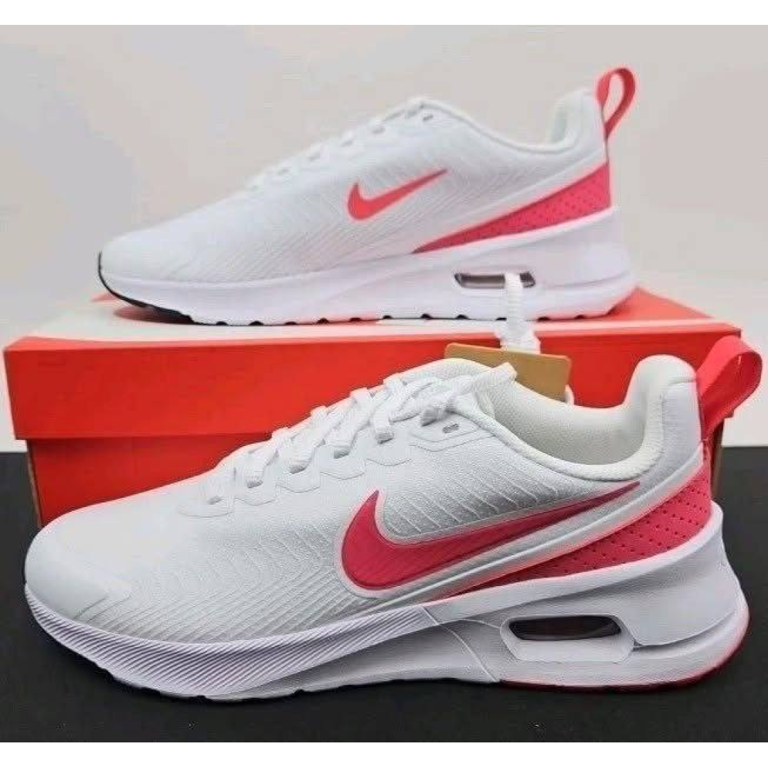 Tênis Nike Air Max Nuaxis Masculino Branco/vermelho 41 Br
