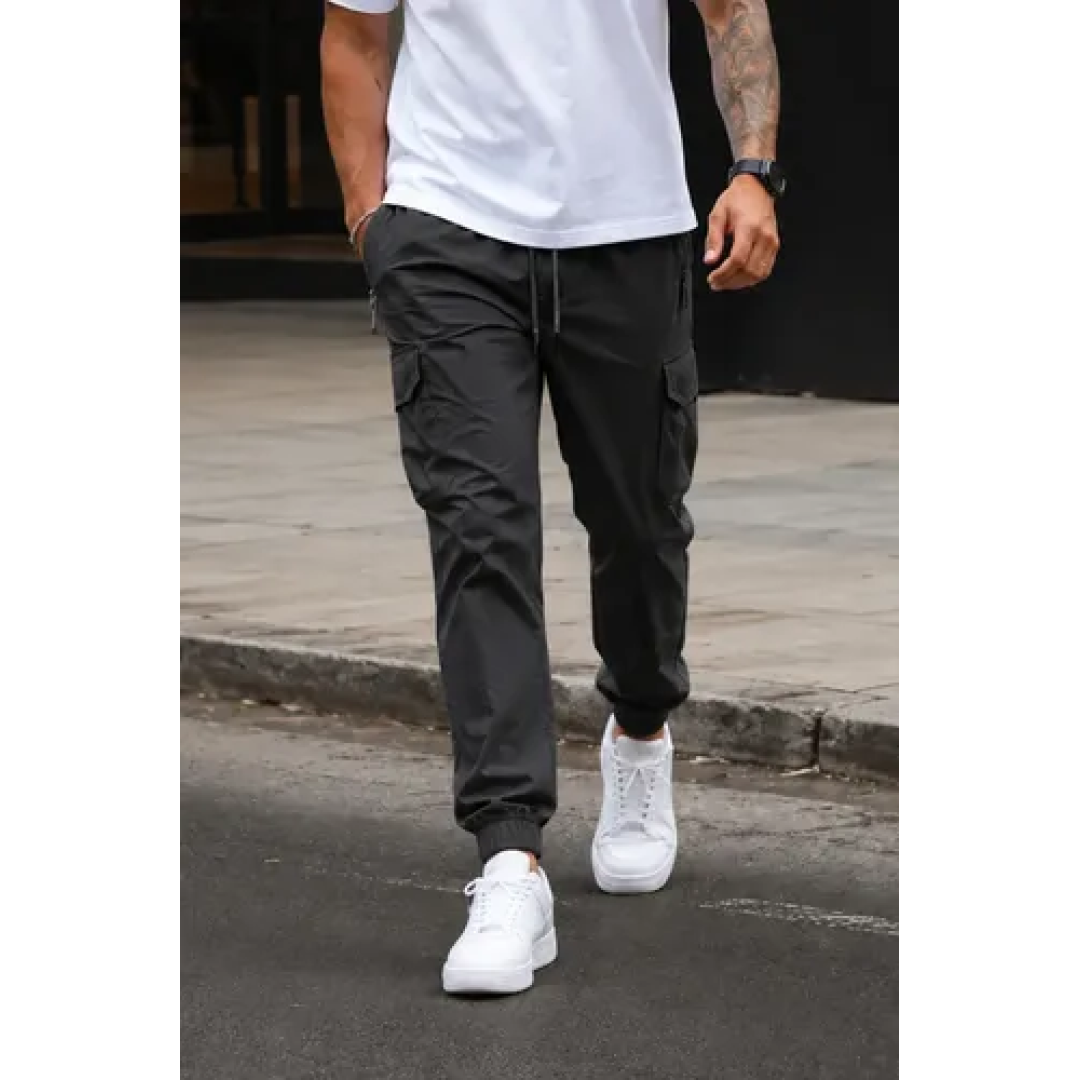 Calça Cargo Slim com Elastano Esportiva