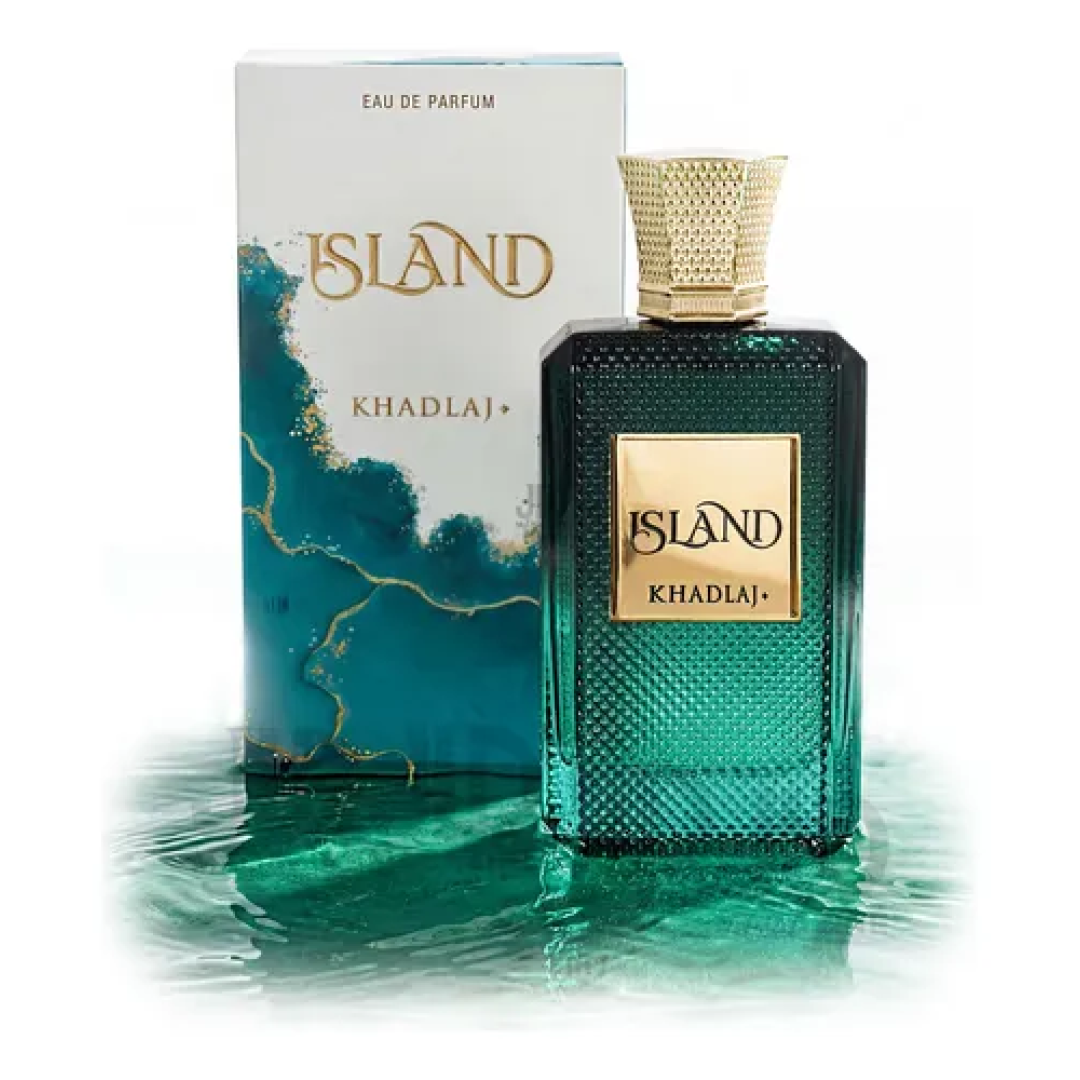 Spray De  Extrato De Perfume Unissex Khadlaj Island 100ml