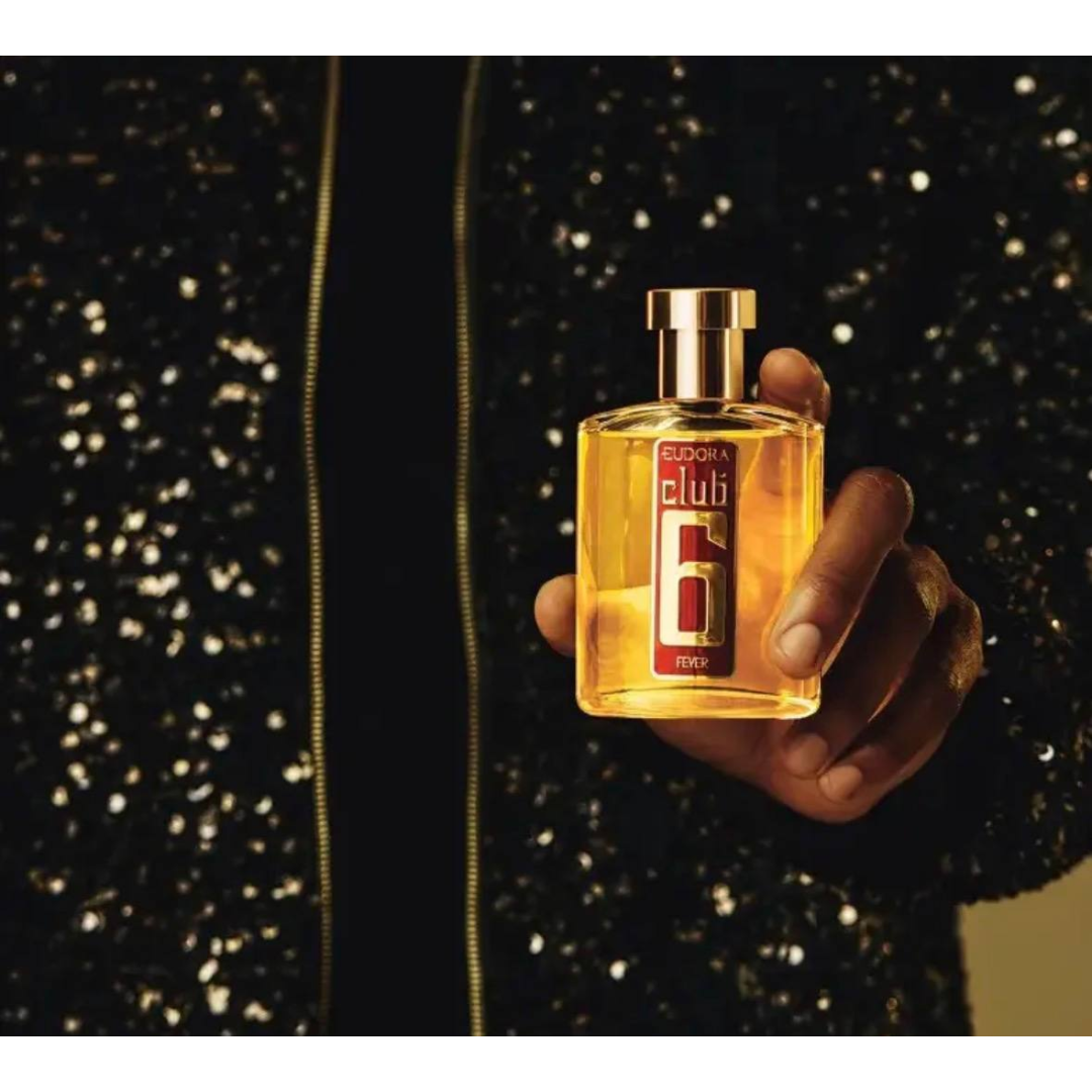 Colônia Club 6 Fever 95ml - Eudora