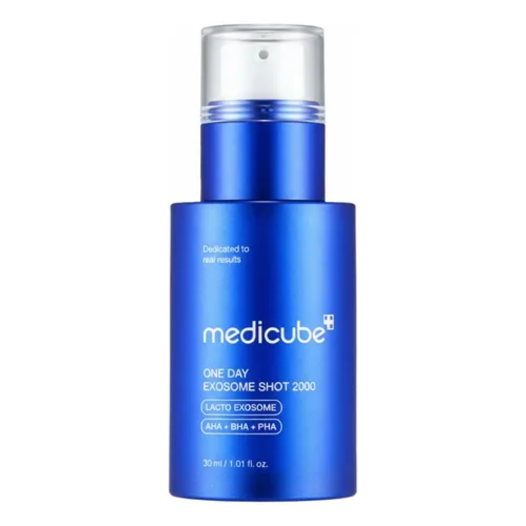Medicube One Day Exosome Shot 2.000 ppm Serum Facial Tempo de aplicação Tipo de pele noturno os tipos de pele