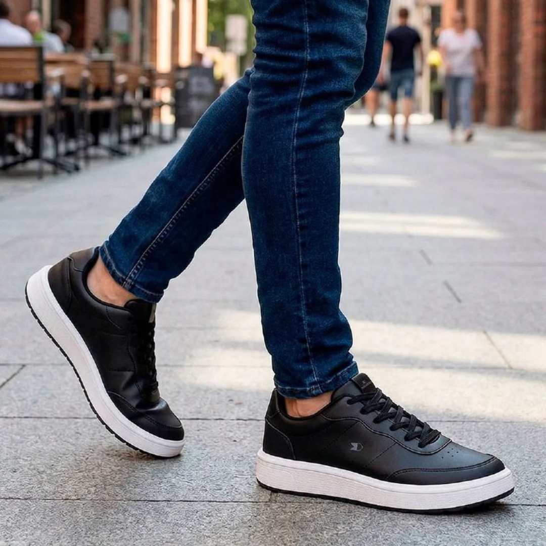 Sapatênis Sandrini Ivory Masculino Casual Confortável