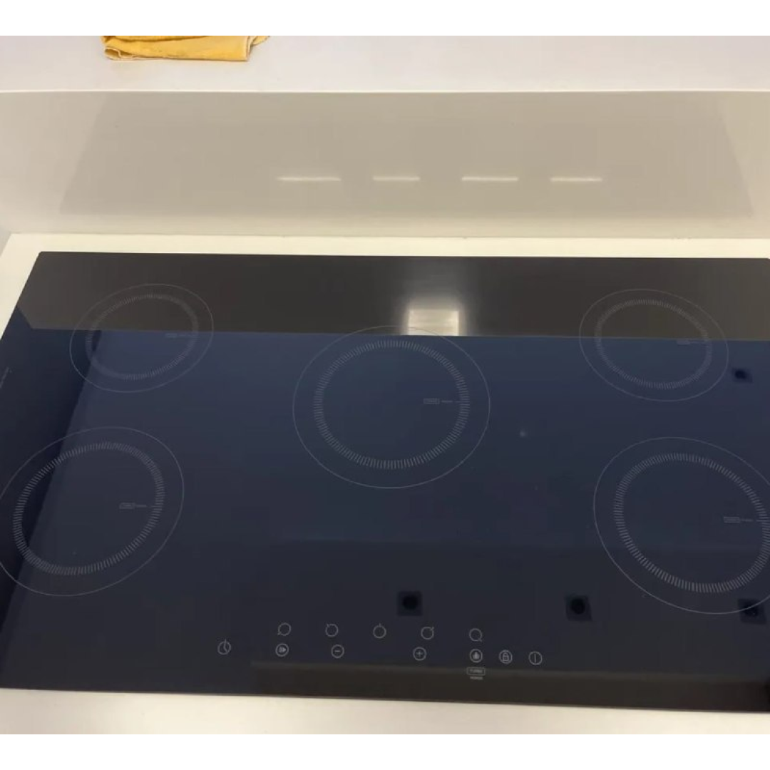 Cooktop de Indução 5 Bocas EOS 90cm Preto 9500W ECI05EP
